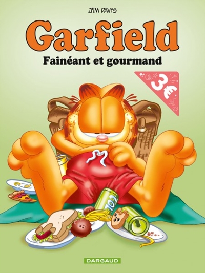 Garfield Fainéant et gourmand