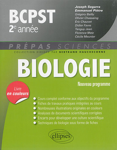 Biologie : BCPST : 2e année