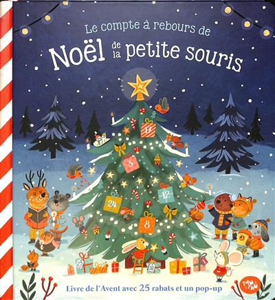 Le compte à rebours de Noël de la petite souris