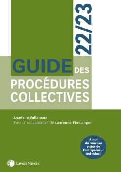 Guide des procédures collectives 2022-2023