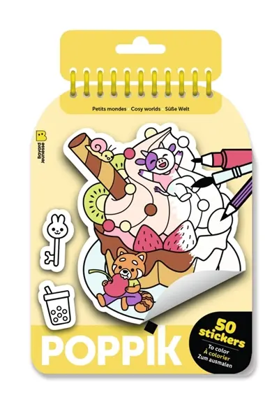 CARNET DE STICKERS : Petits mondes CARNET DE STICKERS : Petits mondes