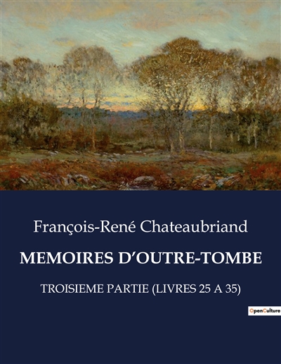 MEMOIRES D’OUTRE-TOMBE : Un...