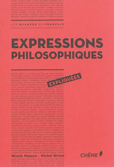 Expressions philosophiques expliquées