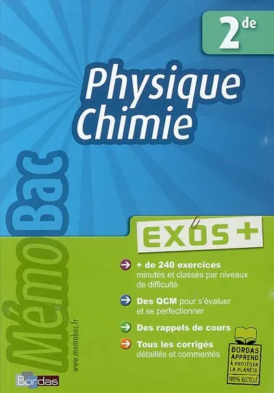 Physique-chimie 2de