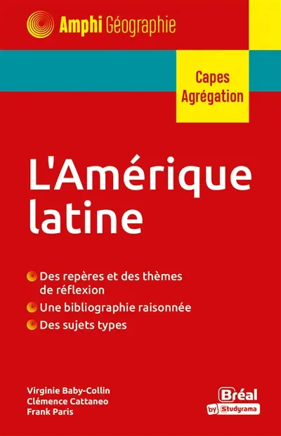 L'Amérique latine : Capes, agrégation