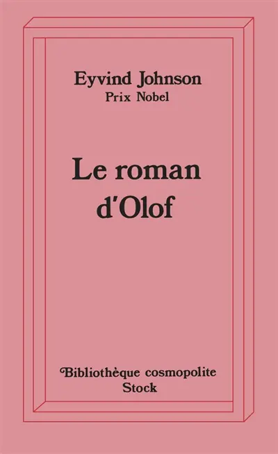 Le roman d'Olof