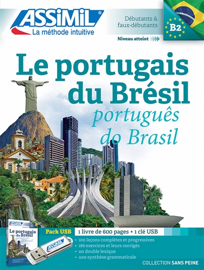 Le portugais du Brésil : B2 : pack USB
