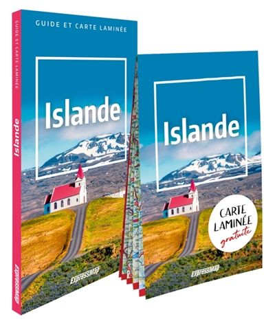 Islande : guide et carte laminée