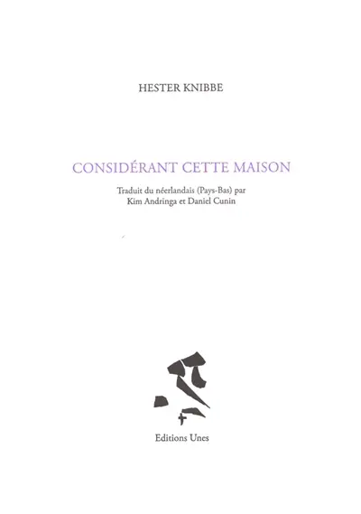 Considérant cette maison