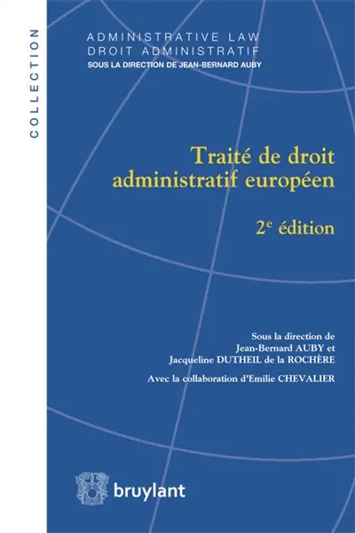 Traité de droit administratif européen