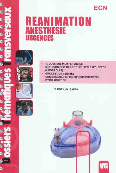 Réanimation anesthésie urgences ECN
