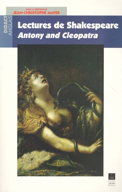 Lecture de Shakespeare : Antony and Cleopatra