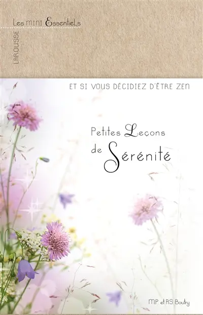 Petites leçons de sérénité : et si vous décidiez d'être zen...