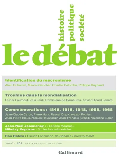 Débat (Le), n° 201