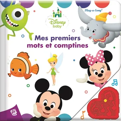 Disney baby : mes premiers mots et comptines