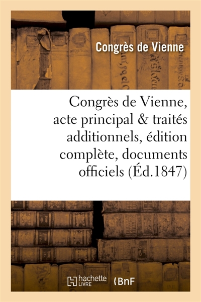 Congrès de Vienne, acte...