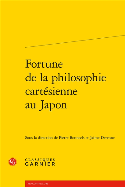Fortune de la philosophie cartésienne au Japon