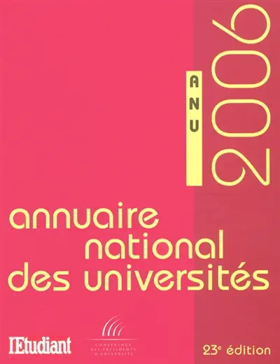 Annuaire national des universités