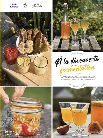A la découverte de la fermentation : apprendre à réaliser konbucha, kéfir, légumes lacto-fermentés...
