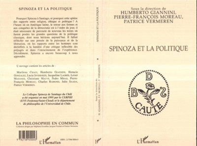 Spinoza et la politique : actes du colloque de Santiago du Chili, mai 95