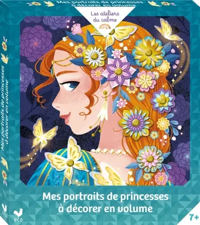 Mes portraits de Princesses à décorer en volume : boîte avec accessoires