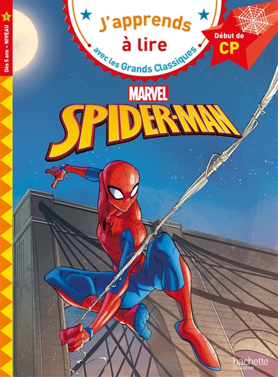 Spider-Man : début de CP, niveau 1 - Marvel comics - Librairie