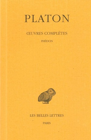 Oeuvres complètes. Vol. 4-1. Phédon