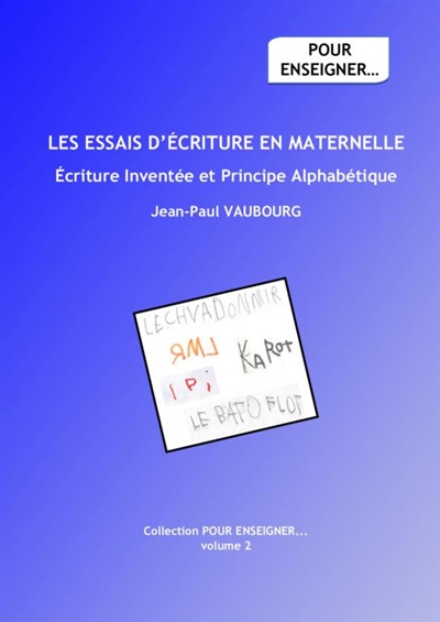 Les essais d'écriture en...