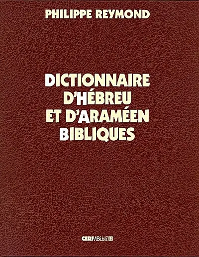 Dictionnaire d'hébreu et d'araméen bibliques