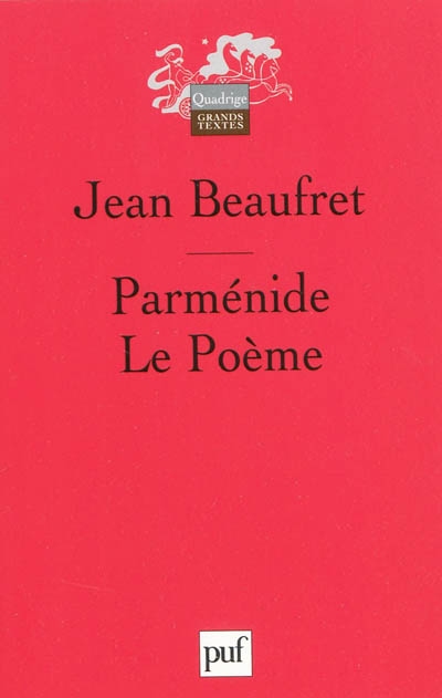 Parménide, Le poème