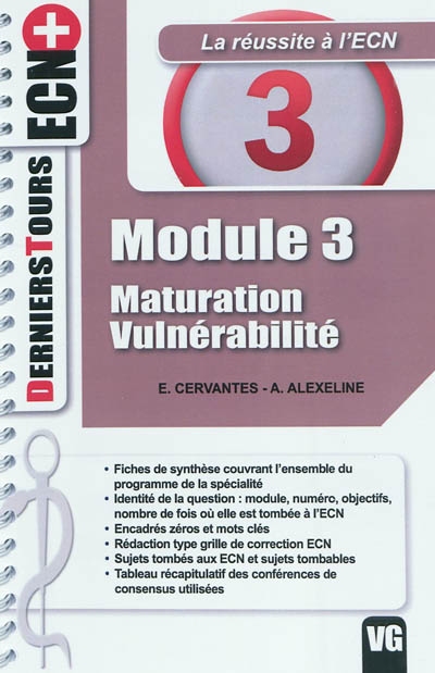 Module 3, maturation, vulnérabilité
