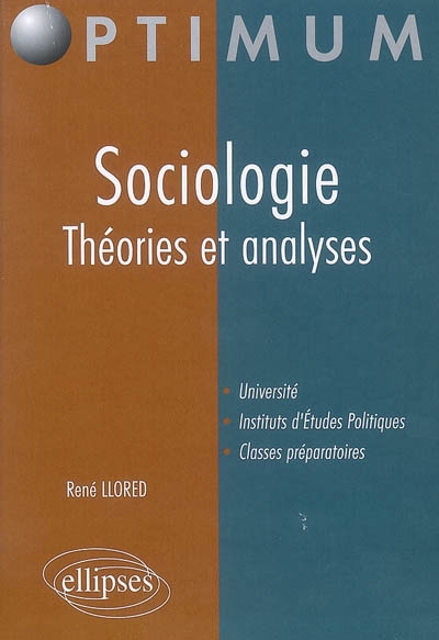 Sociologie : théories et analyses