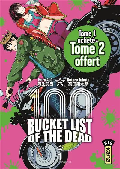 Pack 100 bucket list of the dead : volumes 1 et 2