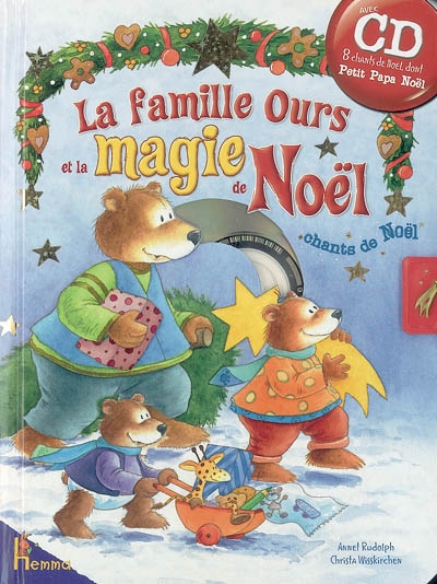 La famille ours et la magie de Noël