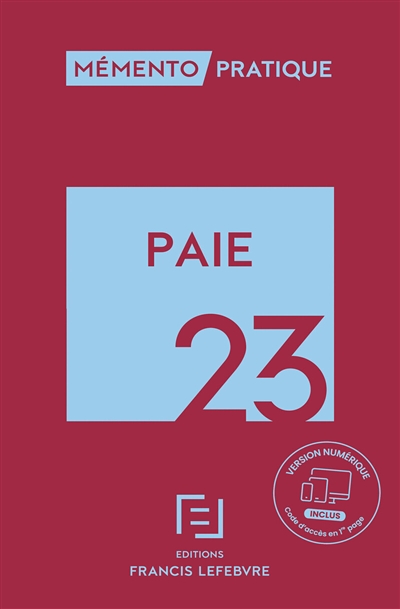 Paie 2023