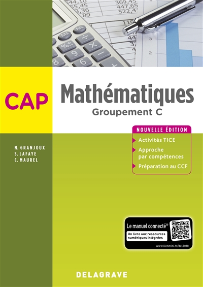 Mathématiques, CAP tertiaires : groupement C