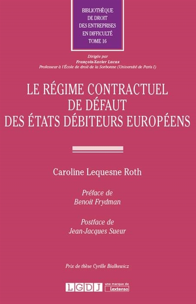 Le régime contractuel de défaut des Etats débiteurs européens