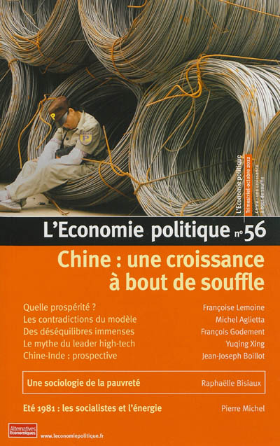 Economie politique (L'), n° 56. Chine : une croissance à bout de souffle