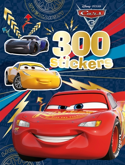 Cars 3 : 300 stickers