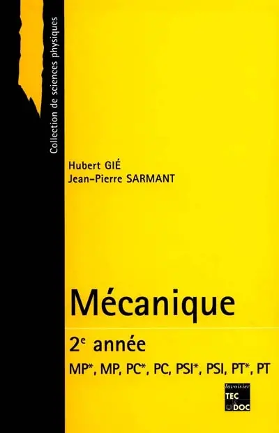Mécanique, 2e année