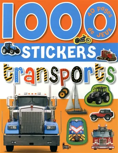 1.000 stickers transports