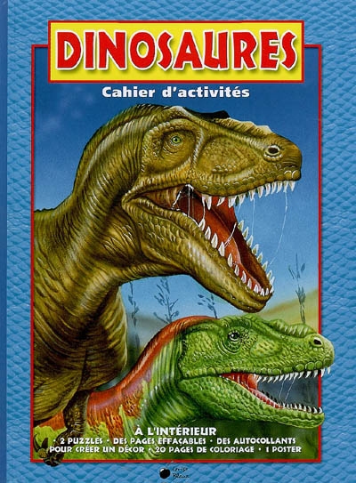 Dinosaures : cahier d'activités