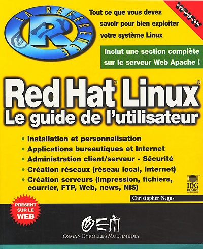 Red Hat Linux, le guide de l'utilisateur : édition 2000
