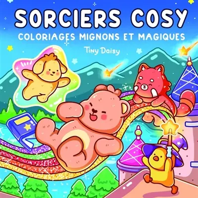 Fuzzy wizard : magic & cute coloring book