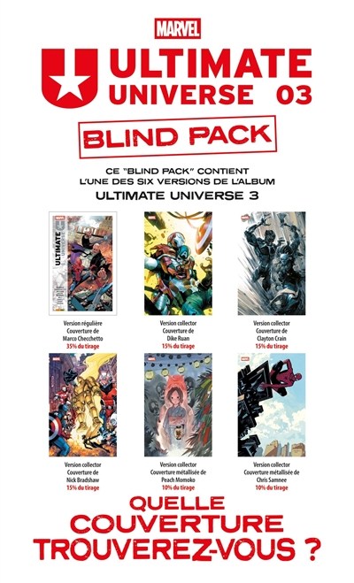 Ultimate universe : blind pack. Vol. 3