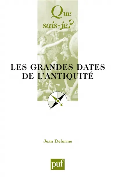 Les grandes dates de l'Antiquité