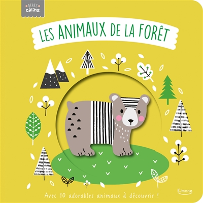 Les animaux de la forêt : avec 10 adorables animaux à découvrir !