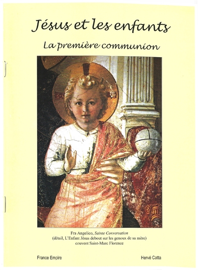 Jésus et les enfants : la première communion