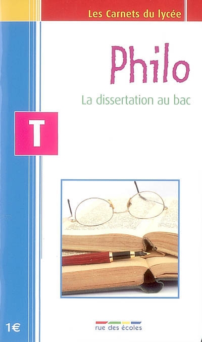 Philo T : la dissertation au bac