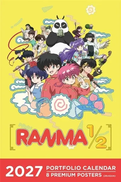 Ranma 1-2 : calendrier portfolio 2027 Ranma 1-2 : calendrier portfolio 2027
